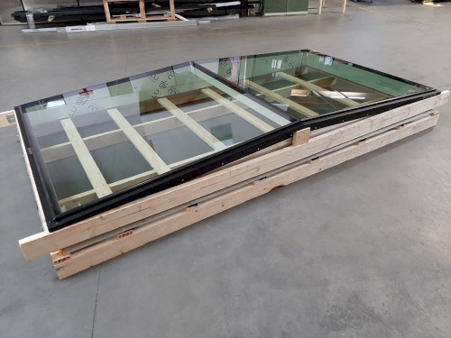 Zadeldak Lichtstraat Vlakkelichtkoepel