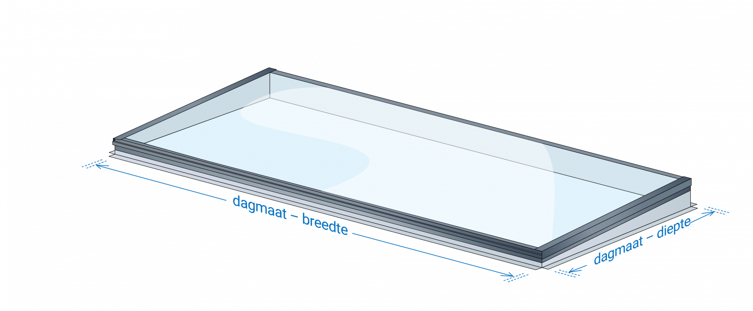Brandwerend Daklicht Vlakkelichtkoepel