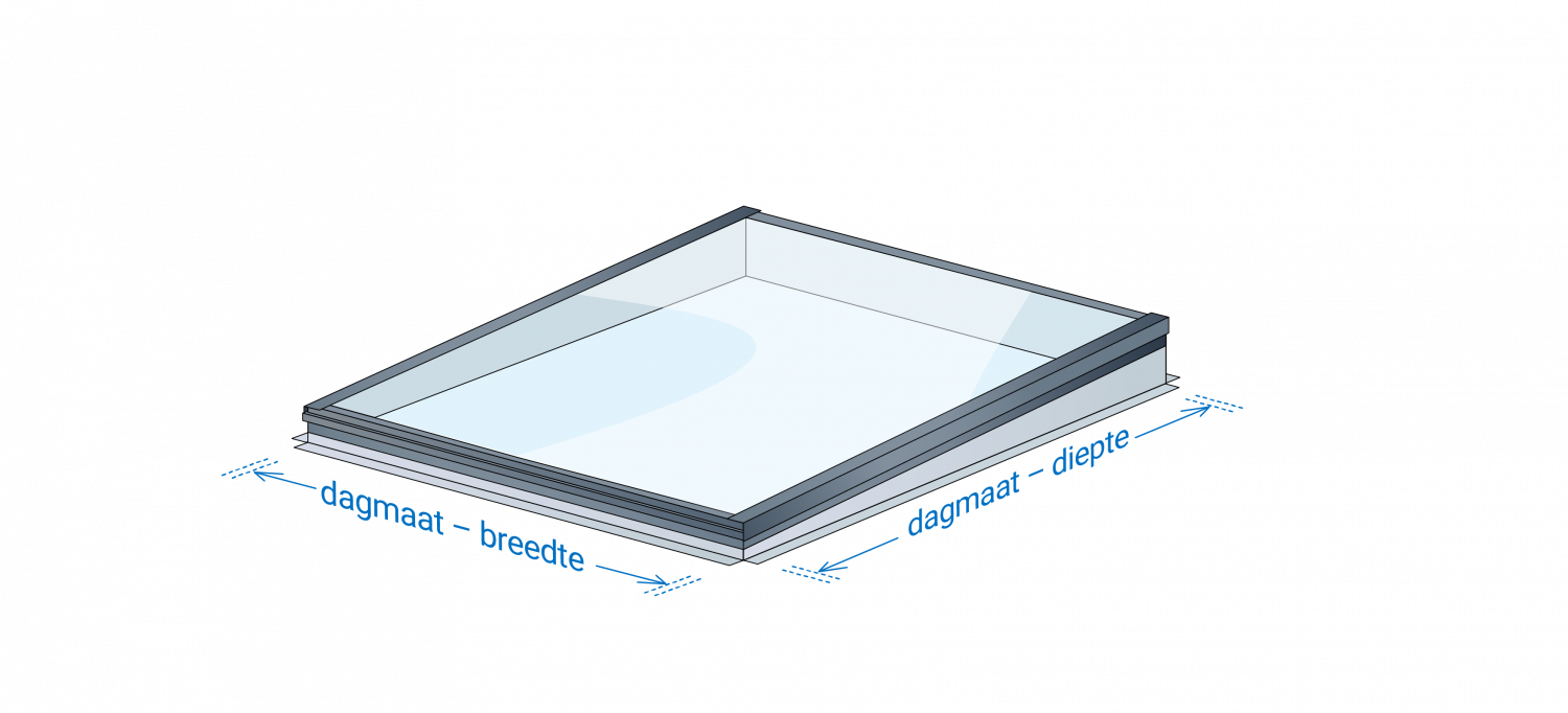 Brandwerend Daklicht Vlakkelichtkoepel