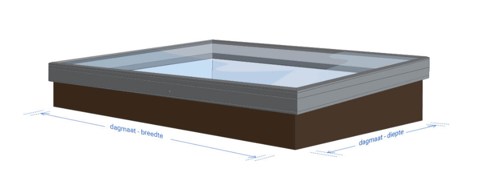 Passiefhuis Daklicht Vlakkelichtkoepel