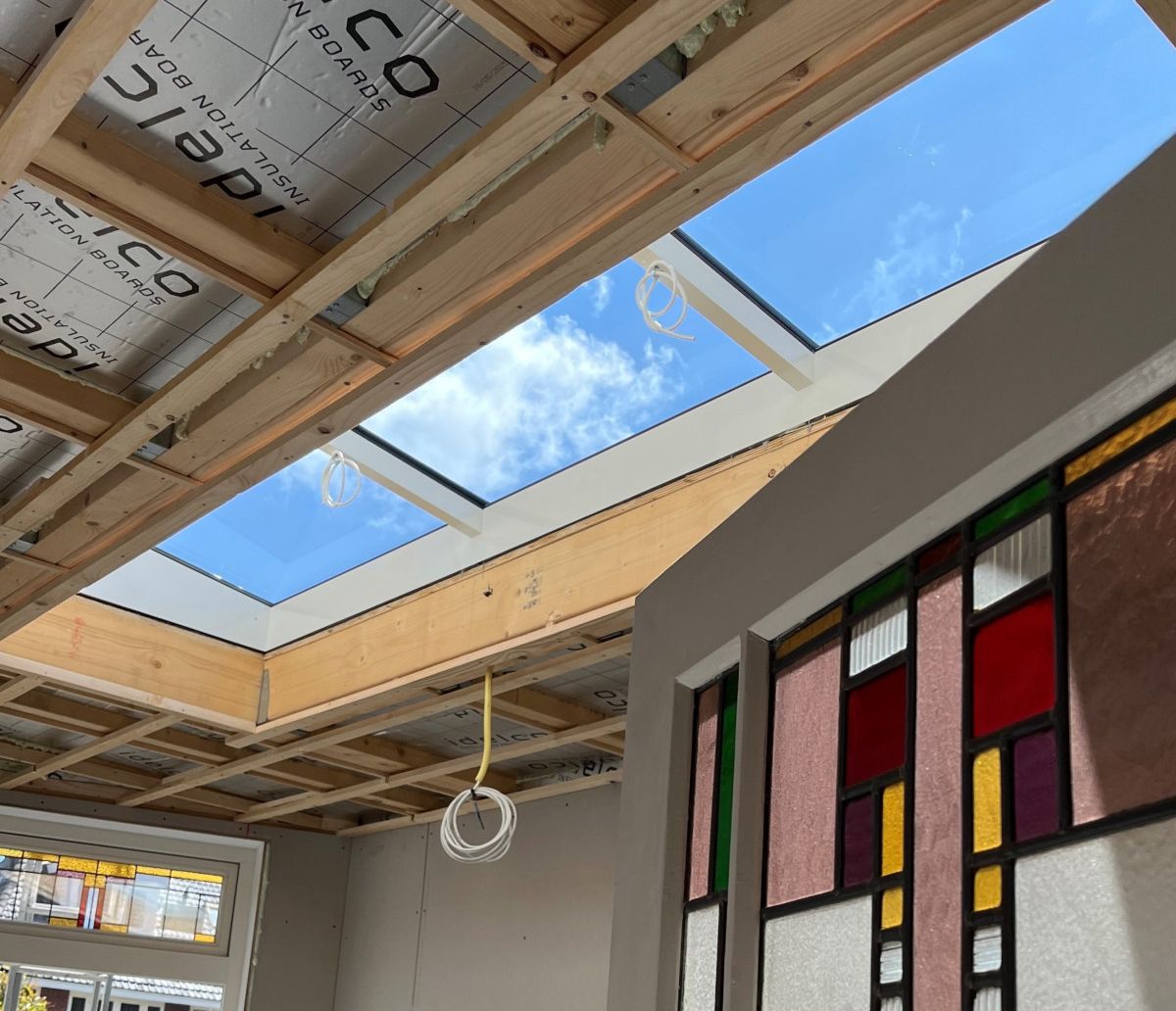 Elektra voorbereiding voor verlichting