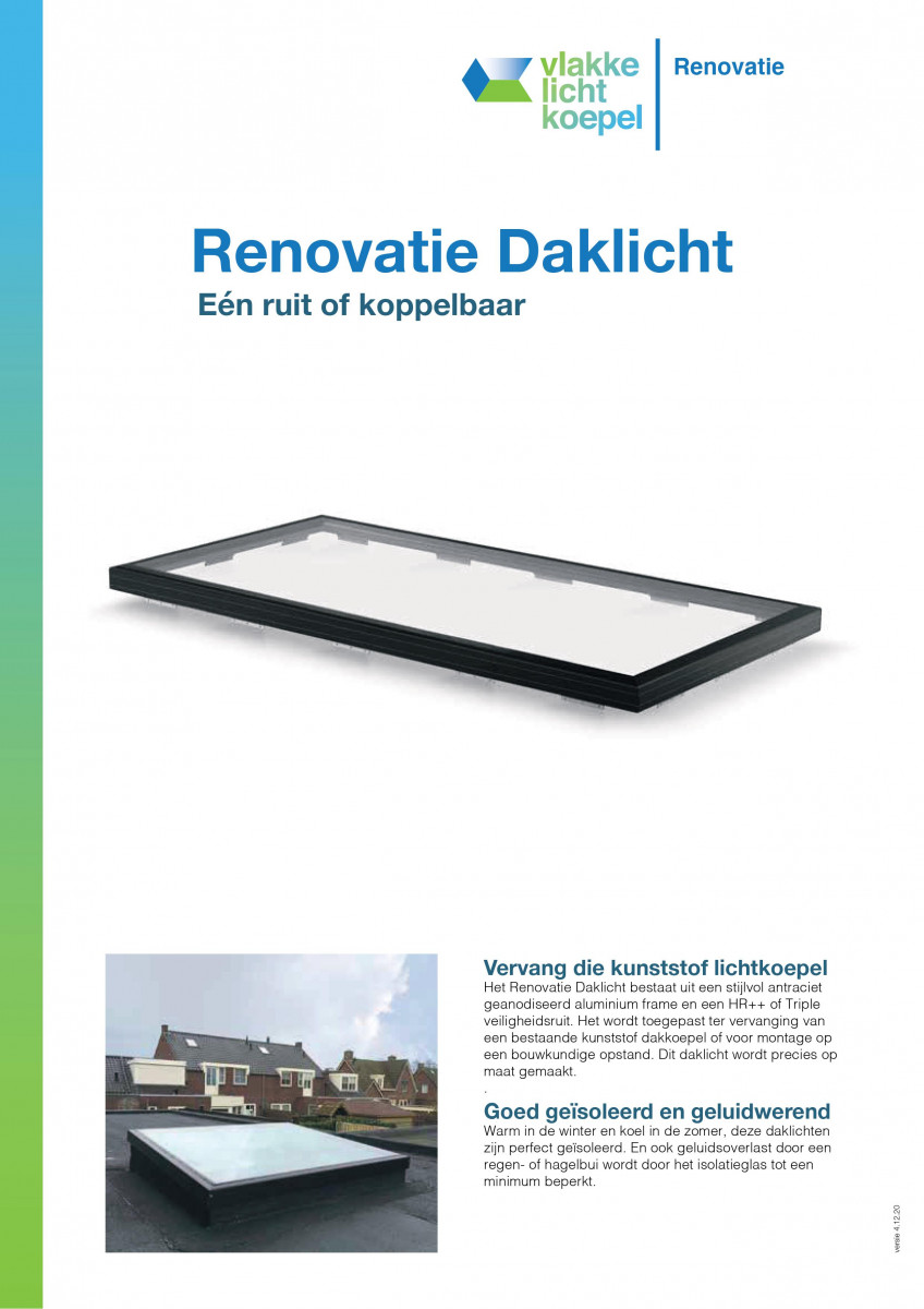 Renovatie Daklicht
