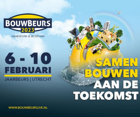Vlakkelichtkoepel BouwBeurs 2023
