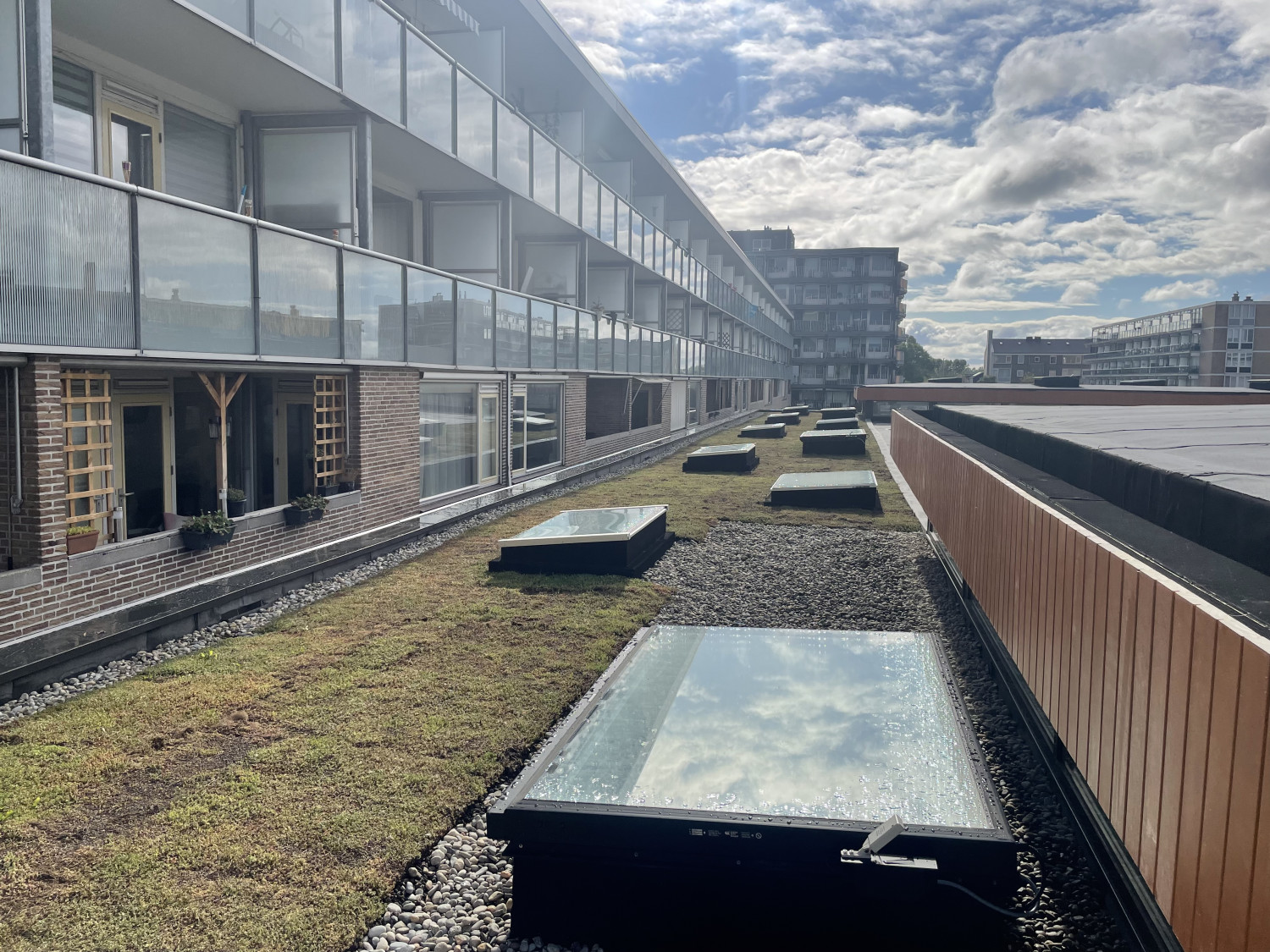 Vlakkelichtkoepel Europaplein Heemskerk 